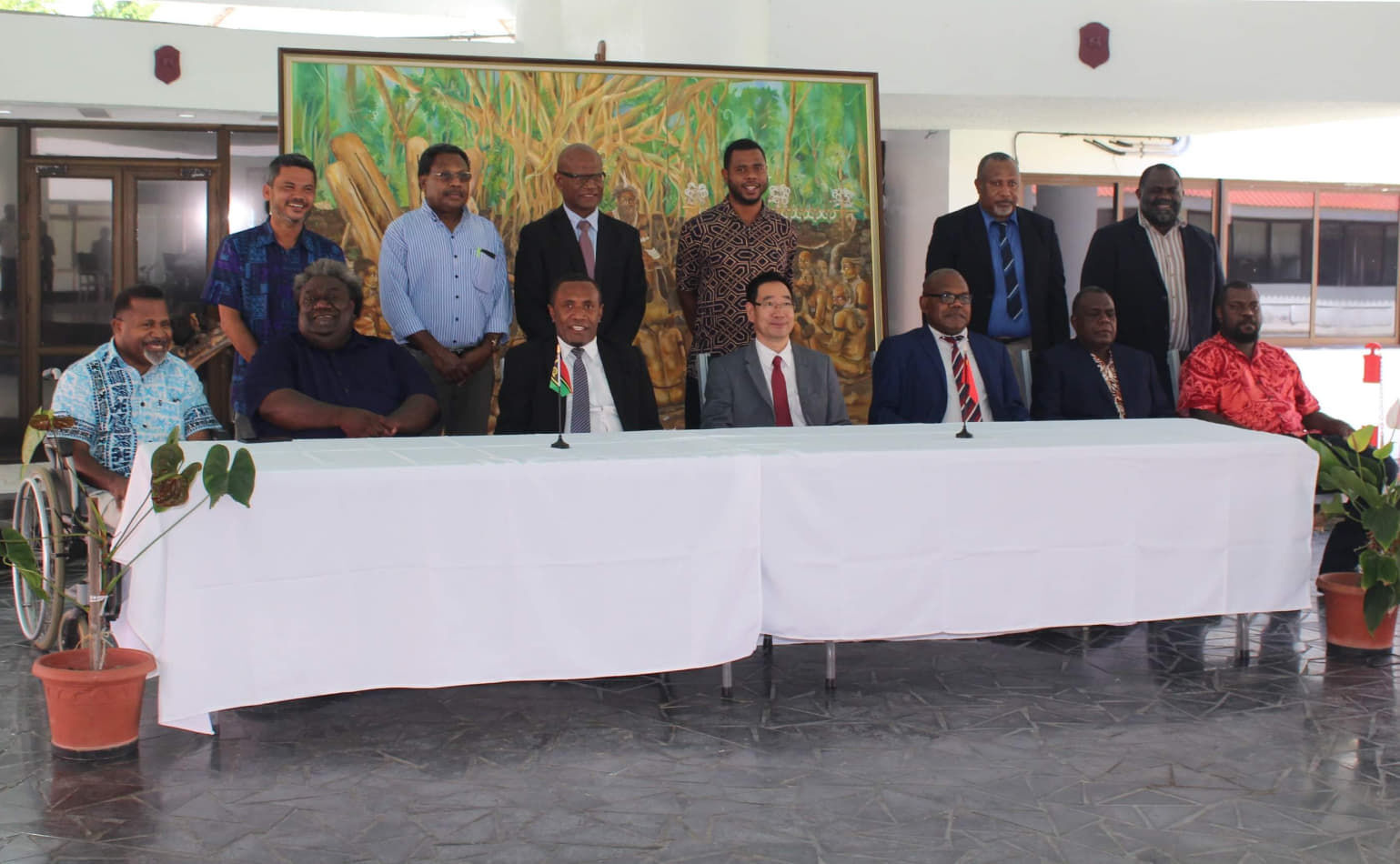 Historical MoU signed between Vanuatu Parliament and China